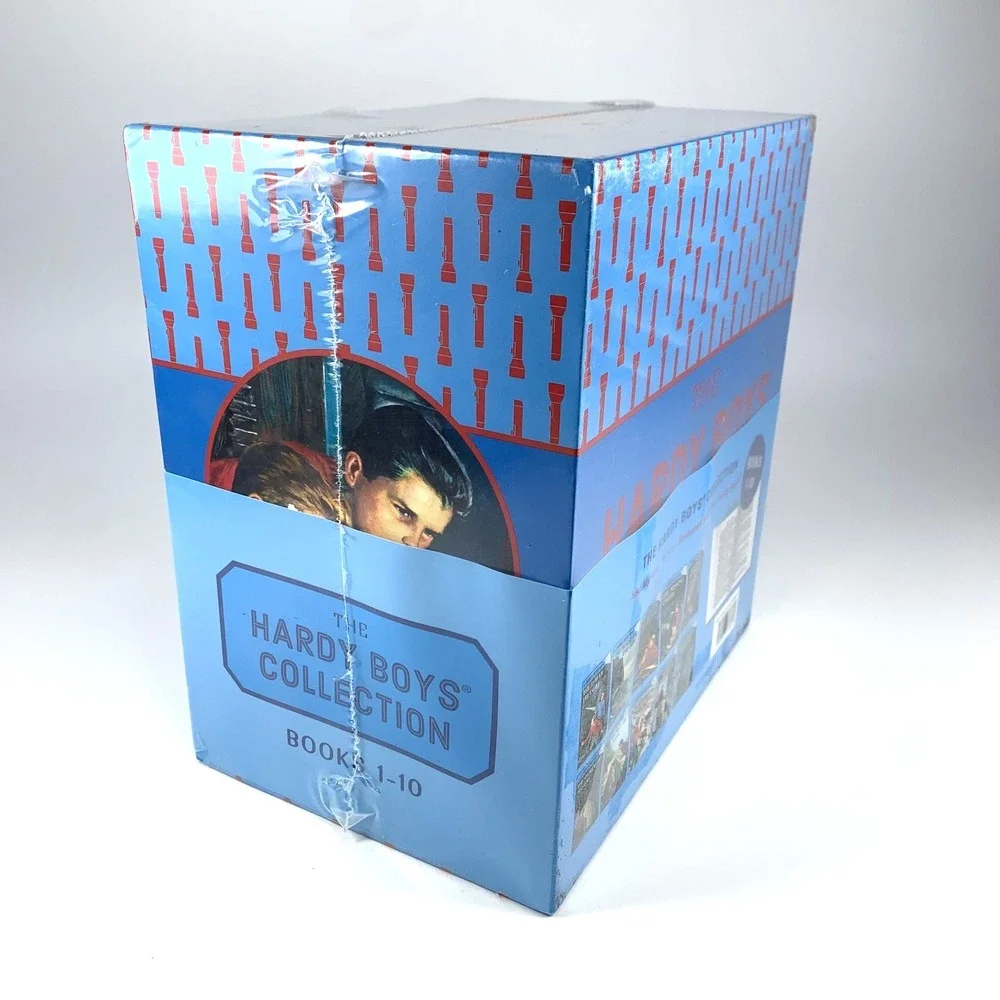 New The Hardy Boys Collection Books 1-10 Complete Hardcover Box Set Factory Seal